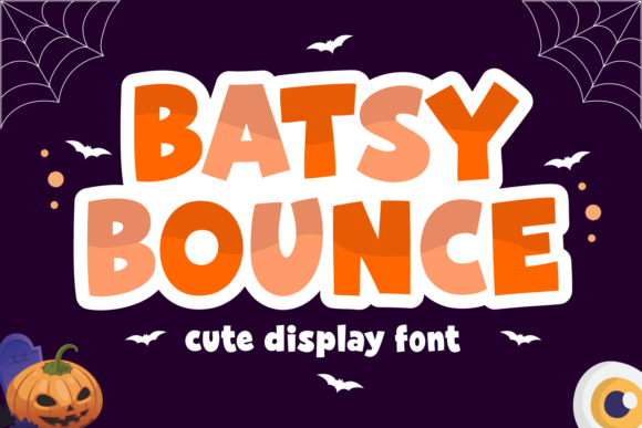 Batsy Bounce Font: A Playful Halloween Typeface
