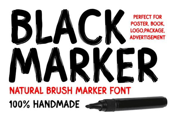 Black Marker: The Bold Display Font That Makes a Statement