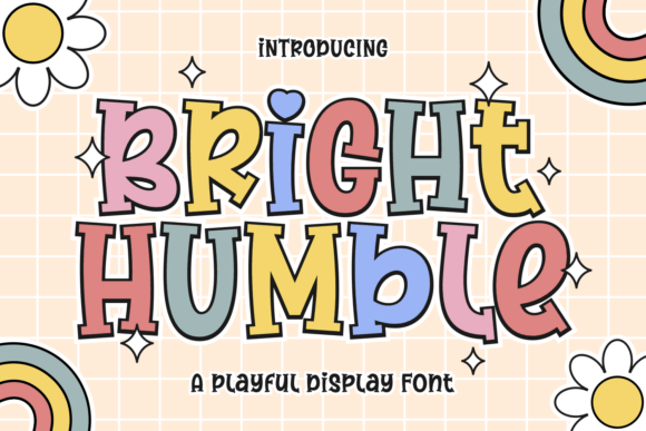 Bright Humble: A Playful Retro Font for Modern Projects