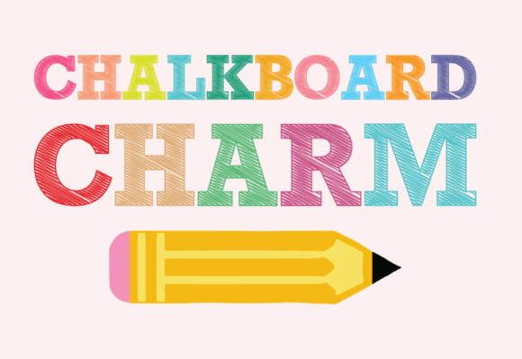 Chalkboardcharm Regular: A Typeface with Classroom Soul