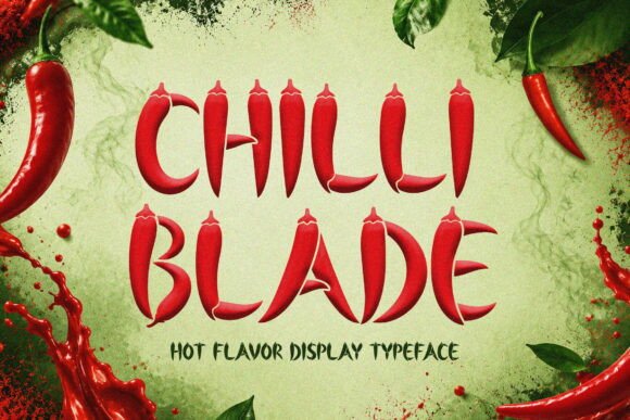 Chilli Blade: A Typeface With Bite for Bold Branding