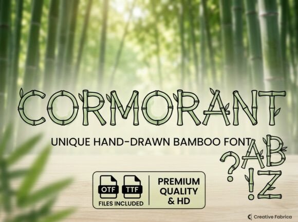 Cormorant: Infuse Your Designs with Bamboo-Inspired Elegance