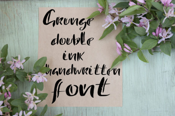 Double Ink: A Quirky Display Font for Modern Creators