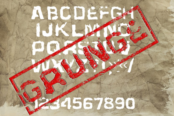 Grunge: The Bold Display Font for Unforgettable Designs