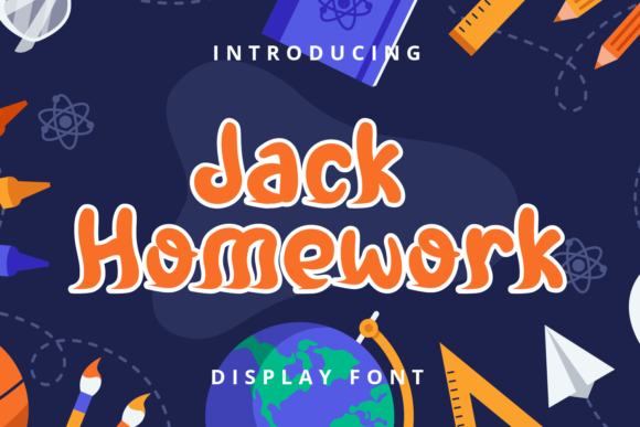 Jack Homework: A Playful Font for Bold Ideas