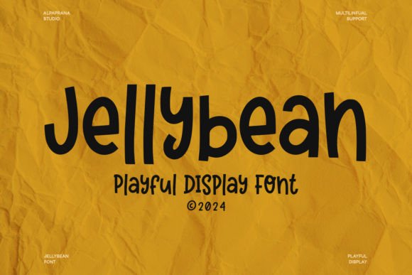 Jellybean: The Modern Display Font for Bold Branding