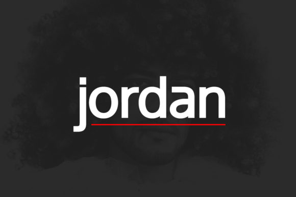 Jordan: The Display Typeface That Cuts Through the Noise
