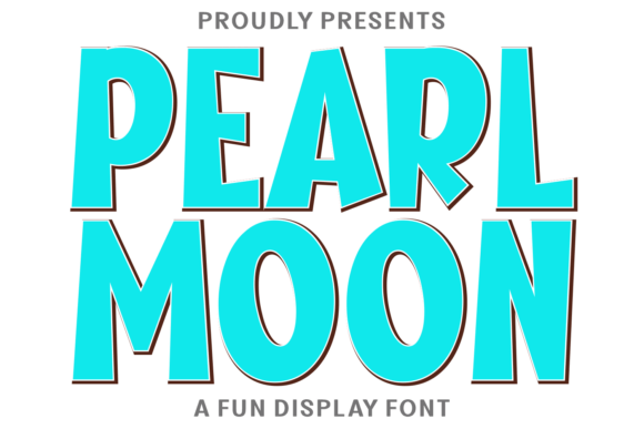 Pearl Moon: A Groovy Display Font for Modern Creators