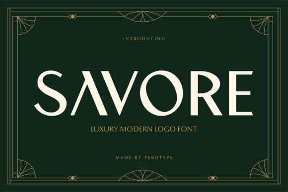 Savore: Where Art Deco Meets Modern Luxury in Design