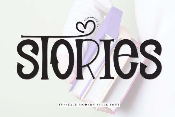 Stories: A Handwritten Font That Feels Like a Hug