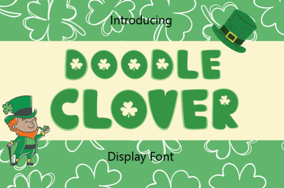 Why Doodle Clover Might Be Your Next Favorite Playful Font