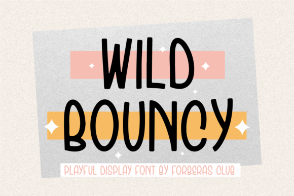 Wild Bouncy: A Playful Handwritten Font for Creative Projects